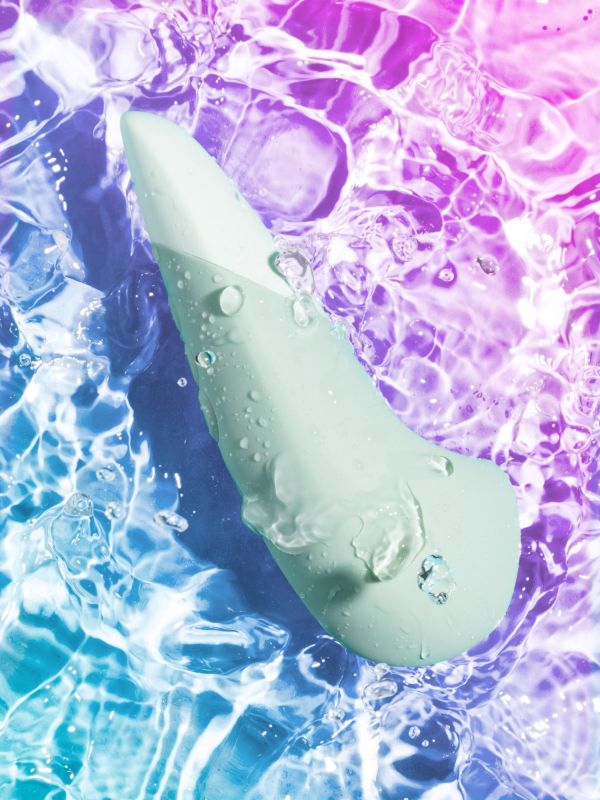 Вібратор універсальний безшумний Womanizer Vibe Sage, м'ятний вид 8