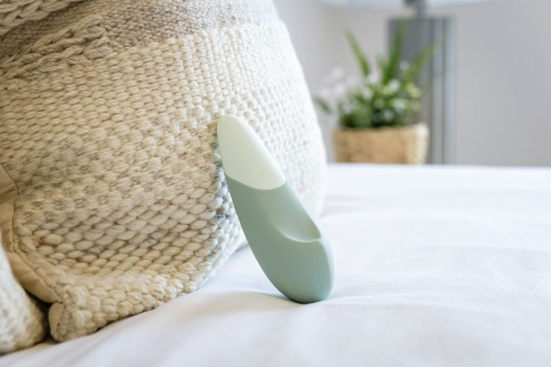 Вібратор універсальний безшумний Womanizer Vibe Sage, м'ятний вид 14