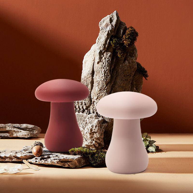 Вибратор в форме гриба Sweet Em, бордовый вид 7