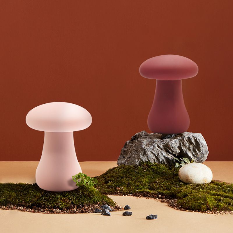 Вібратор у формі гриба Sweet Em, бордовий вид 8