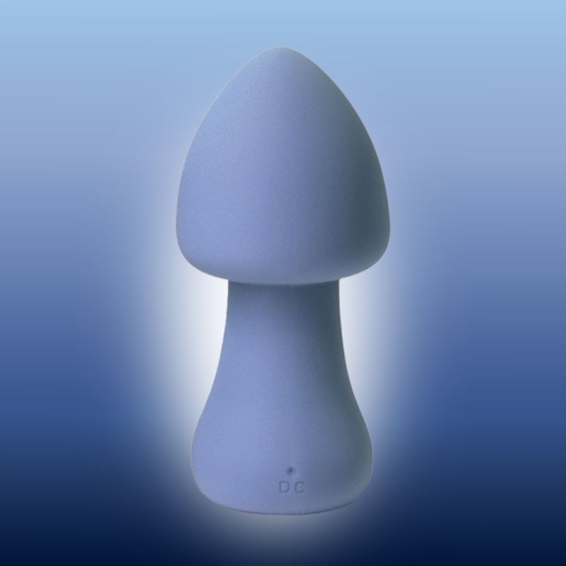 Вібратор у формі гриба Sweet Em, темно-синій вид 6