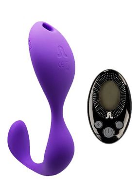 Вібратор в трусики Adrien Lastic Mr.Hook фіолетовий