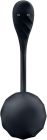 Вібратор у трусики Satisfyer Ribbed Petal з додатком та пультом, чорний вид 5
