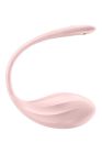 Вібратор в трусики Satisfyer Ribbed Petal з додатком та пультом, рожевий вид 4