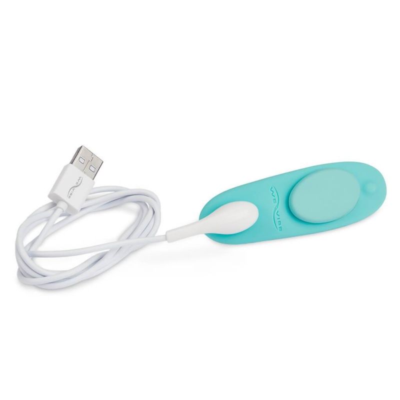 Вібратор в трусики WE-VIBE Moxie+ Aqua вид 4