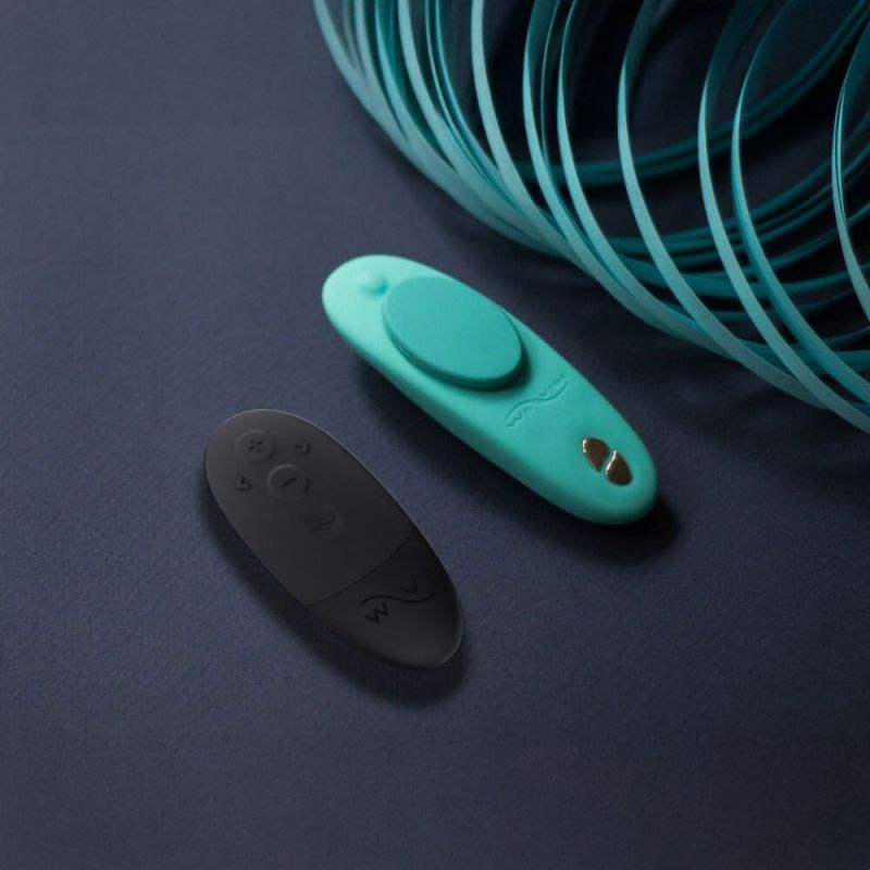 Вібратор в трусики WE-VIBE Moxie+ Aqua вид 9