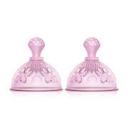Вібратор у вигляді чаш для сосків BeYourLover з ротацією, рожевий