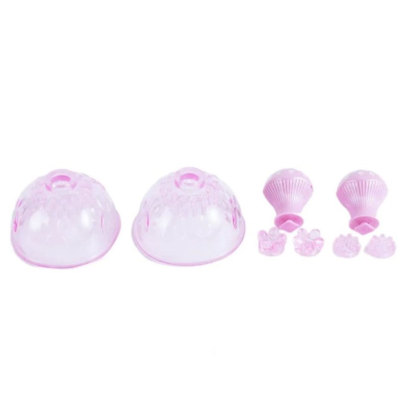 Вібратор у вигляді чаш для сосків BeYourLover з ротацією, рожевий вид 8