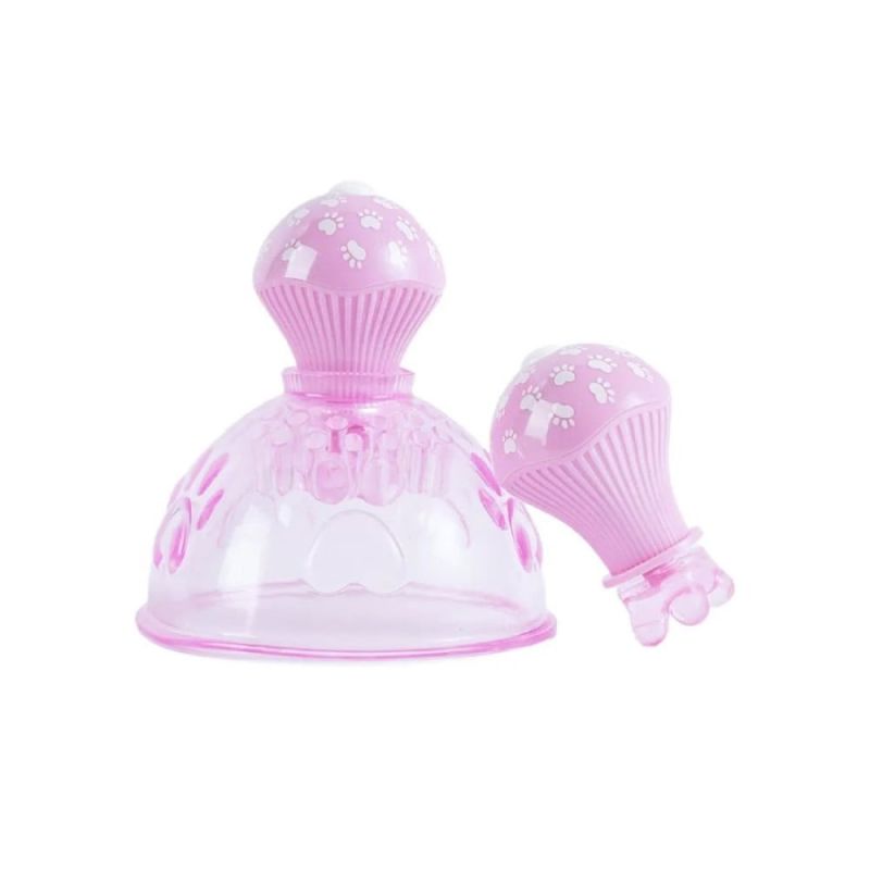 Вібратор у вигляді чаш для сосків BeYourLover з ротацією, рожевий вид 3