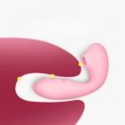 Вибратор вакуумный с двойной стимуляцией BeYourLover Tara X на пульте управления, розовый вид 6