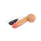 Вибратор реалистичный на присоске Chisa Real Touch S с пультом управления, бежевый вид 5