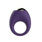 Вибрационное эрекционное кольцо Every Night Toys со светодиодом и 7 режимами вибрации, фиолетовый вид 3