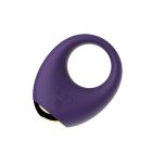 Вибрационное эрекционное кольцо Every Night Toys со светодиодом и 7 режимами вибрации, фиолетовый вид 4