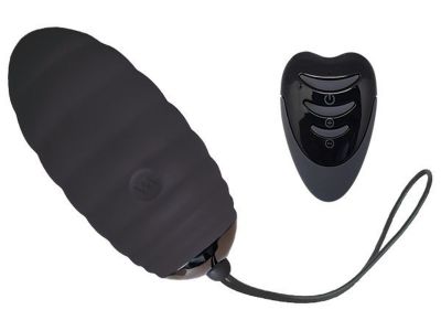 Віброяйце Adrien Lastic Ocean Breeze 2.0 з пультом управління, чорне