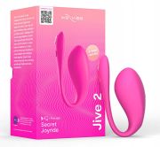 Віброяйце з функцією керування телефоном Jive 2 by We-Vibe Electric Pink