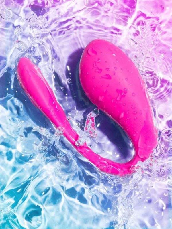 Віброяйце з функцією керування телефоном Jive 2 by We-Vibe Electric Pink вид 10
