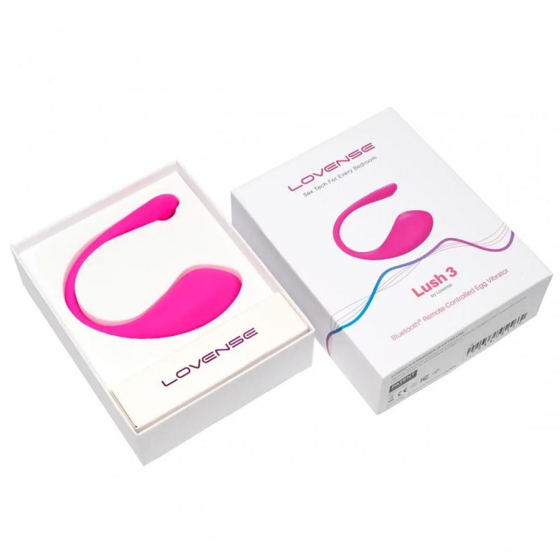Віброяйце зі смарт управлінням Lovense Lush 3 рожеве вид 6