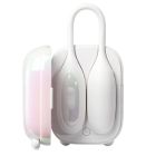 Виброяйцо и вакуумный стимулятор для клитора 2 в1 BeYourLover Magic Suitcase в зарядном кейсе, белый вид 3