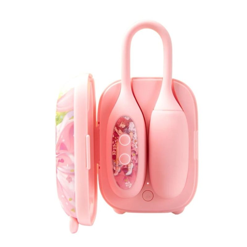 Виброяйцо и вакуумный стимулятор для клитора 2в1 BeYourLover Magic Suitcase в зарядном кейсе вид 3