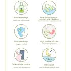 Виброяйцо и вакуумный стимулятор для клитора 2в1 BeYourLover Magic Suitcase в зарядном кейсе, зеленый вид 19