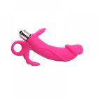 Вибромассажер для тройной стимуляции рельефный Chisa Sweet Breeze Triple Targets, розовый вид 6