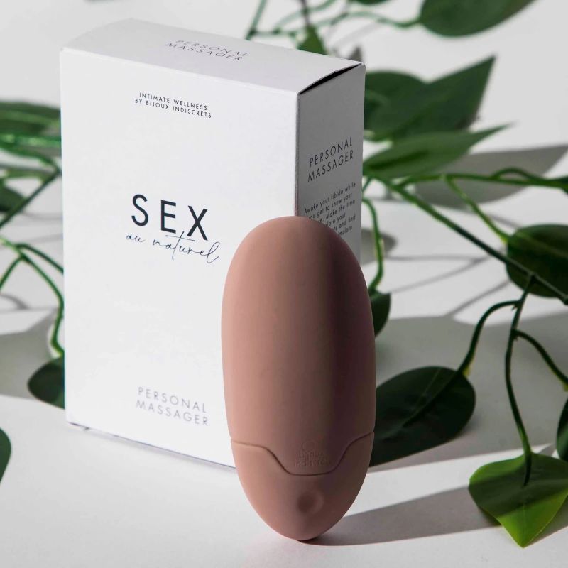 Вибромассажер для клитора и всего тела Bijoux Indiscrets Sex au Naturel PERSONAL MASSAGER, розовый вид 4