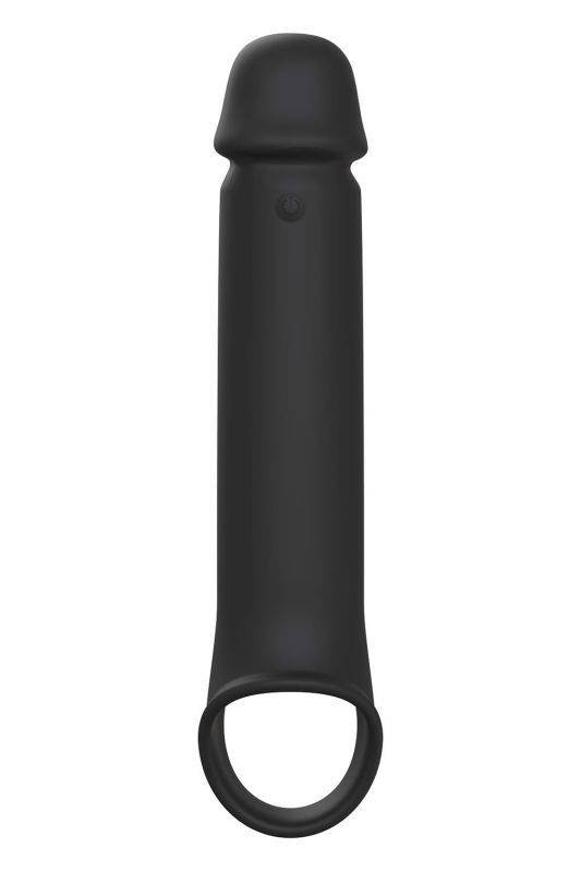 Вибронасадка на продлевающий DreamToys Ramrod с дистанционным управлением черная вид 4