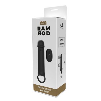 Вибронасадка на продлевающий DreamToys Ramrod с дистанционным управлением черная