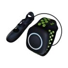 Вібронасадка на палець Adrien Lastic Touche Compact S з дротом, чорна вид 2