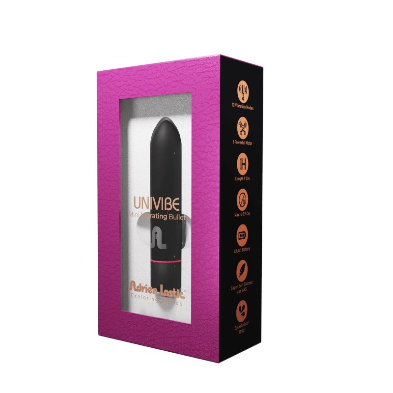 Компактна віброкуля Adrien Lastic Univibe чорна вид 4
