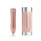 Віброкуля DOXY Rechargeable Vibrator з металевим чохлом-колбою, рожева вид 2