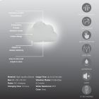 Вібростимулятор хмарка Sweet Em для клітора, білий, 8.3 х 5.5 см вид 7