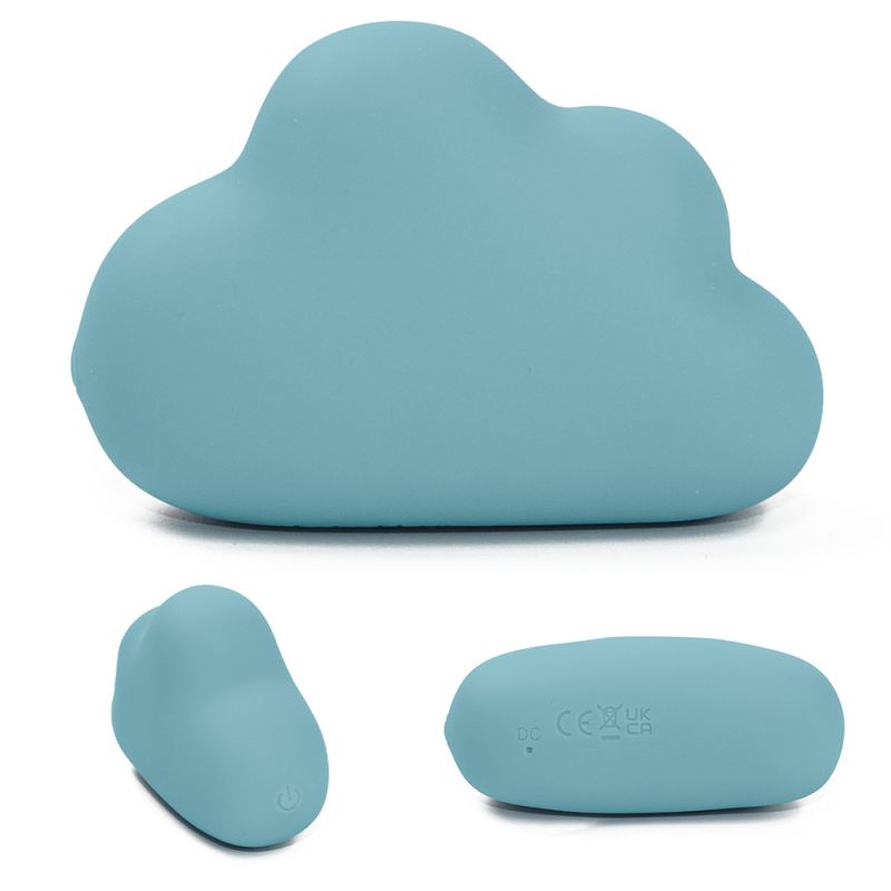 Вібростимулятор хмаринка Sweet Em для клітора, блакитний, 8.3 х 5.5 см вид 3