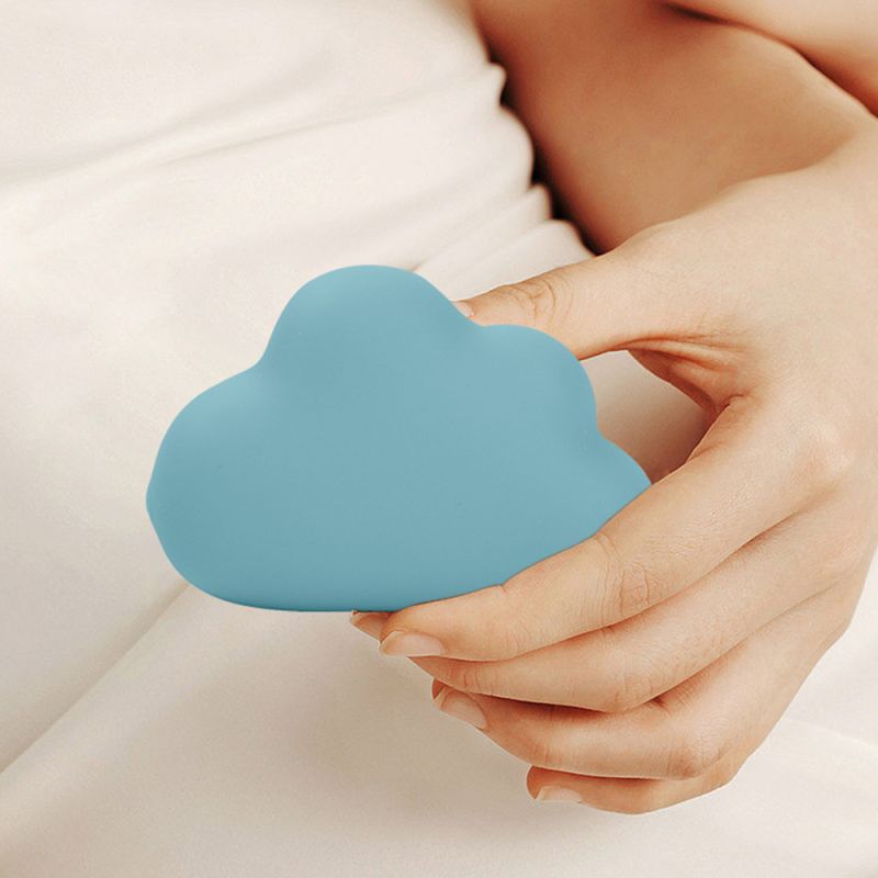 Вібростимулятор хмаринка Sweet Em для клітора, блакитний, 8.3 х 5.5 см вид 6