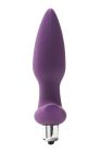 Вибрирующая анальная пробка Dream Toys Flirts, фиолетовая вид 4