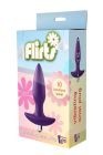 Вібруюча анальна пробка Dream Toys Flirts, фіолетова вид 6