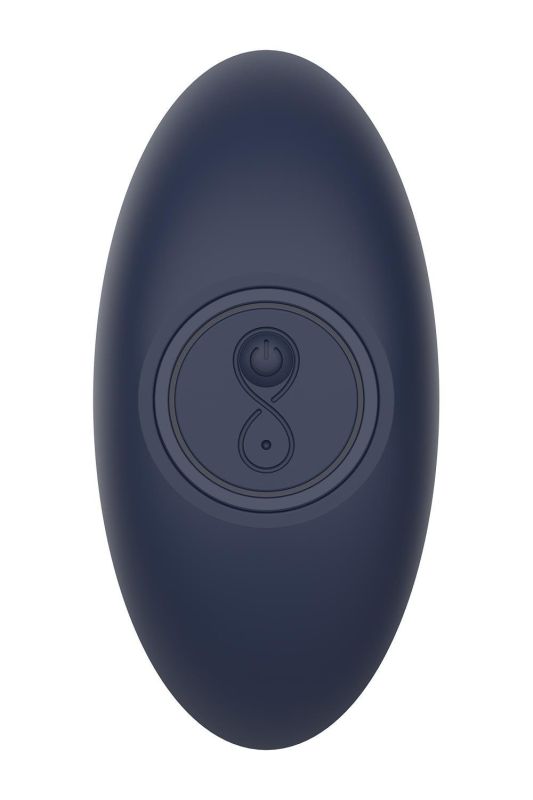 Вибрирующая анальная пробка Dream Toys Startroopers Pluto с пультом управления, черная вид 9