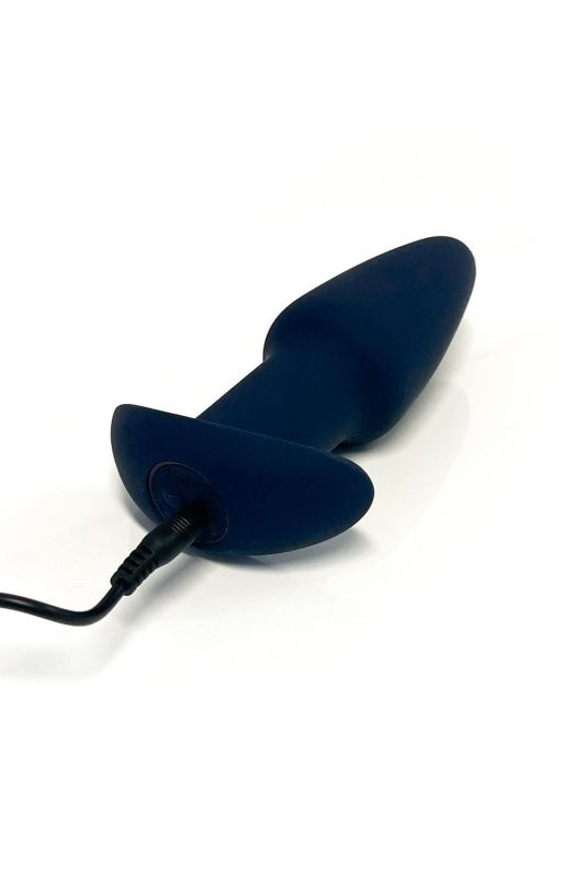 Вибрирующая анальная пробка Dream Toys Startroopers Pluto с пультом управления, черная вид 8