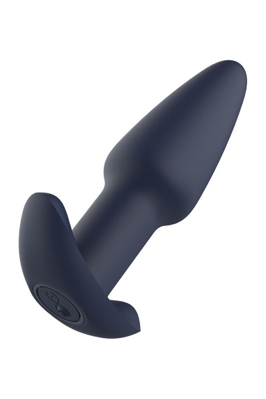 Вібруюча анальна пробка Dream Toys Startroopers Pluto з пультом керування, чорна вид 7