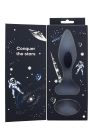 Вибрирующая анальная пробка Dream Toys Startroopers Triton с пультом управления, черная вид 11