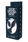 Вибрирующая анальная пробка Dream Toys Startroopers Triton с пультом управления, черная вид 12