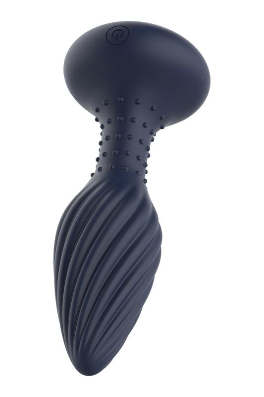 Вібруюча анальна пробка Dream Toys Startroopers Triton з пультом керування, чорна вид 6