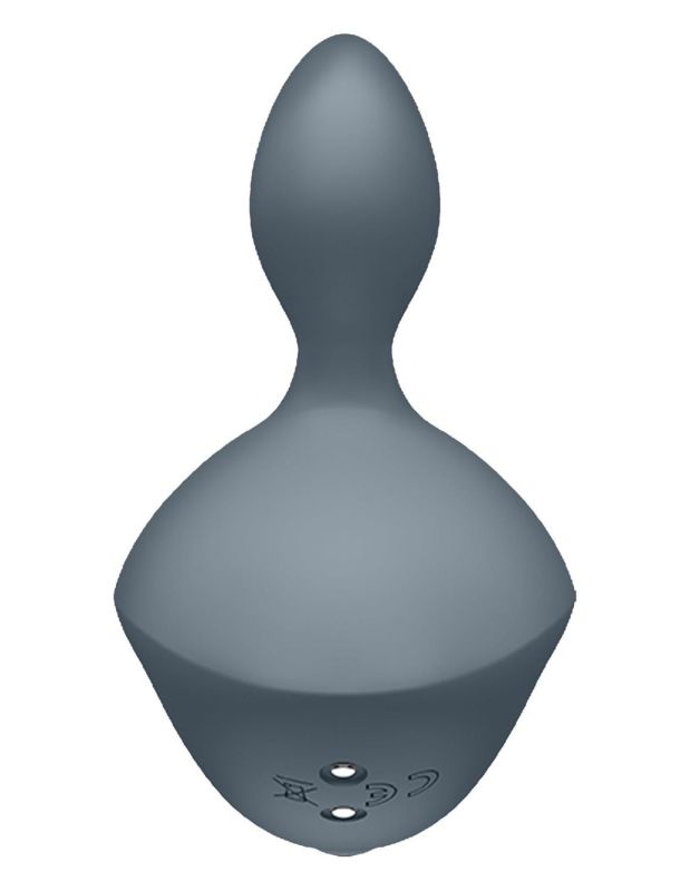 Вібруюча анальна пробка Satisfyer Booty Absolute Beginners 4 сіра вид 4