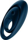 Кільце, що вібрує, для пеніса Satisfyer Glorious Duo зі стимуляцією яєчок і клітора, синє вид 2