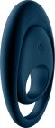 Кільце, що вібрує, для пеніса Satisfyer Glorious Duo зі стимуляцією яєчок і клітора, синє вид 4