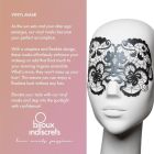 Виниловая маска Anna от Bijoux Indiscrets, черная вид 5
