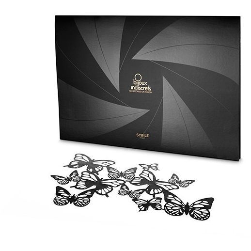 Виниловая маска SYBILLE от Bijoux Indiscrets, черная вид 9