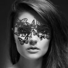 Виниловая маска SYBILLE от Bijoux Indiscrets, черная вид 2
