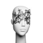 Виниловая маска SYBILLE от Bijoux Indiscrets, черная вид 7