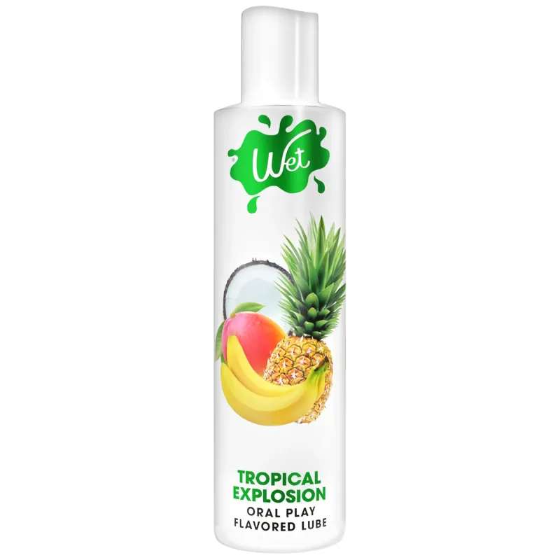 Їстівний лубрикант WET Flavored Tropical Explosion (тропічні фрукти) 30 мл вид 2